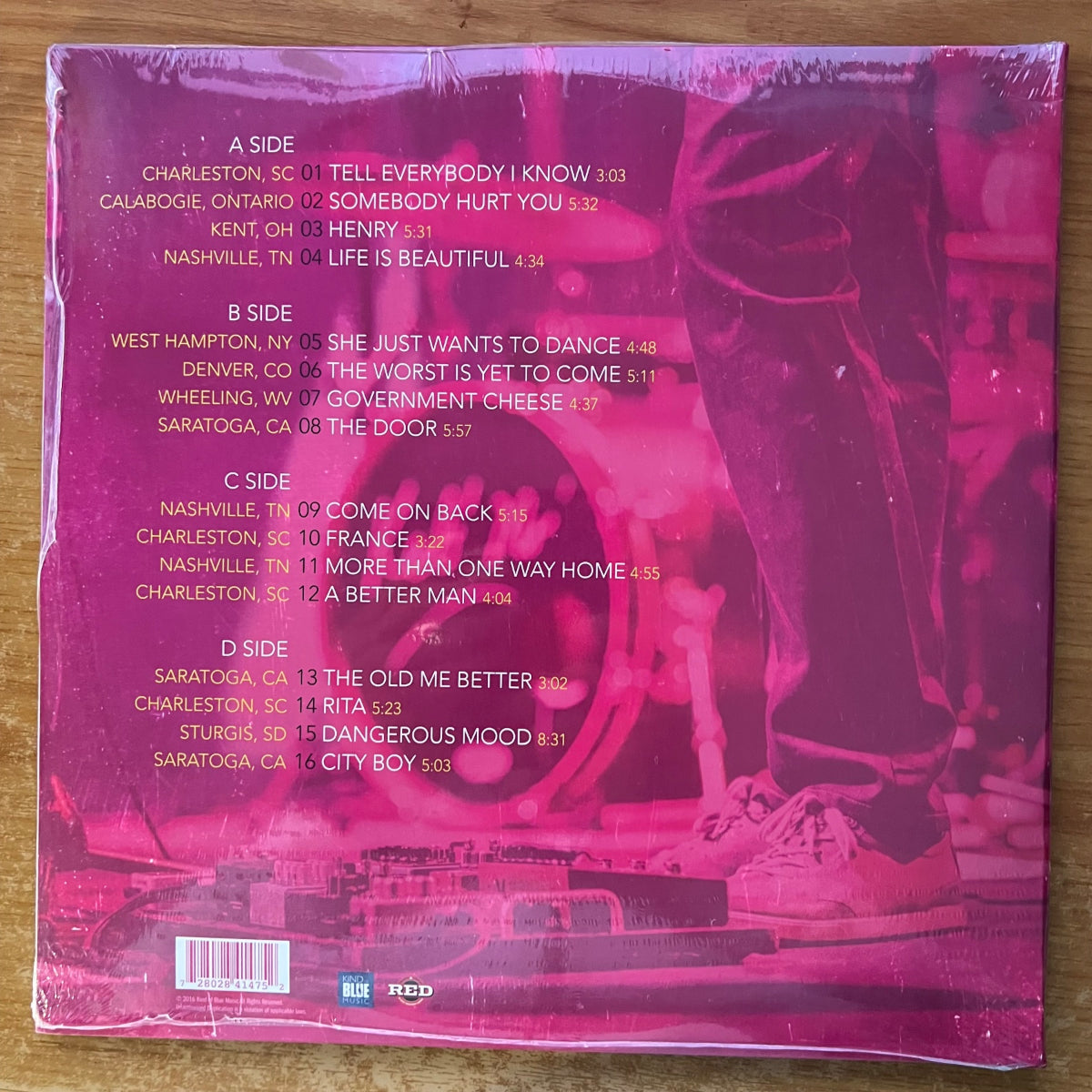 Keb' Mo' - Live, That Hot Pink Blues Album / 1. US-Press. 2016 - (Mint & Sealed)