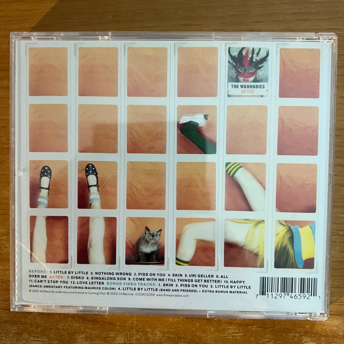 Wannadies - Before & After / CD - 1. EU-Press. 2003 - (M-/M-)