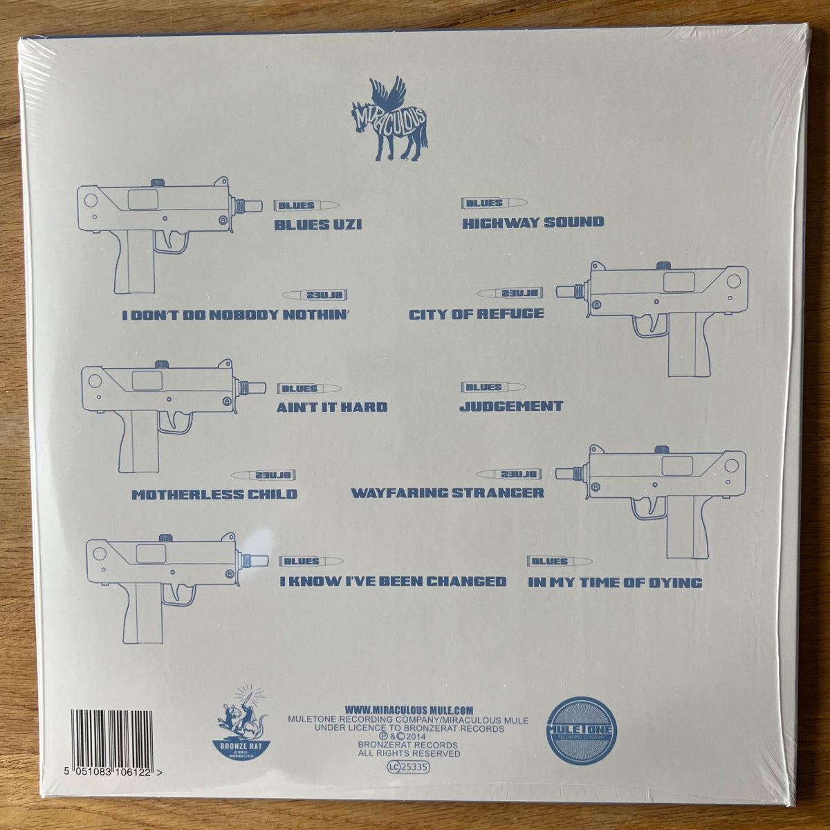 Miraculous Mule - Blues Uzi / 1. UK-Press. 2014 - (Mint & Sealed)