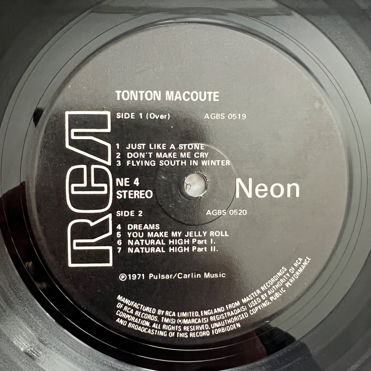 Tonton Macoute - Same / 1. UK-Press. 1971 - (M-/VG++)