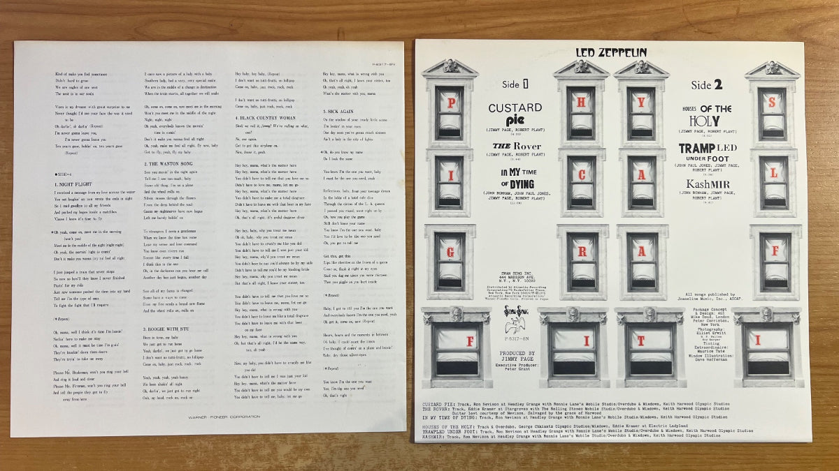Led Zeppelin - Physical Graffiti / 2 LP - Japan-Press. 1976 - (M-/M-)