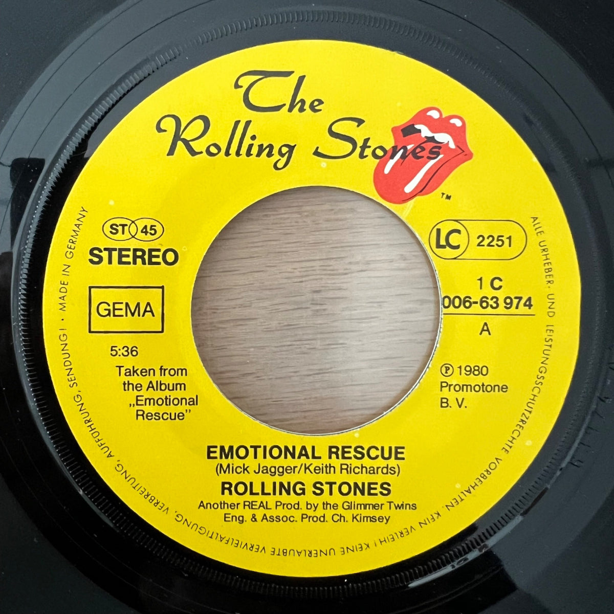 Rolling Stones - Emotional Rescue / 1. D-Press. 1980 - (M-/VG++)
