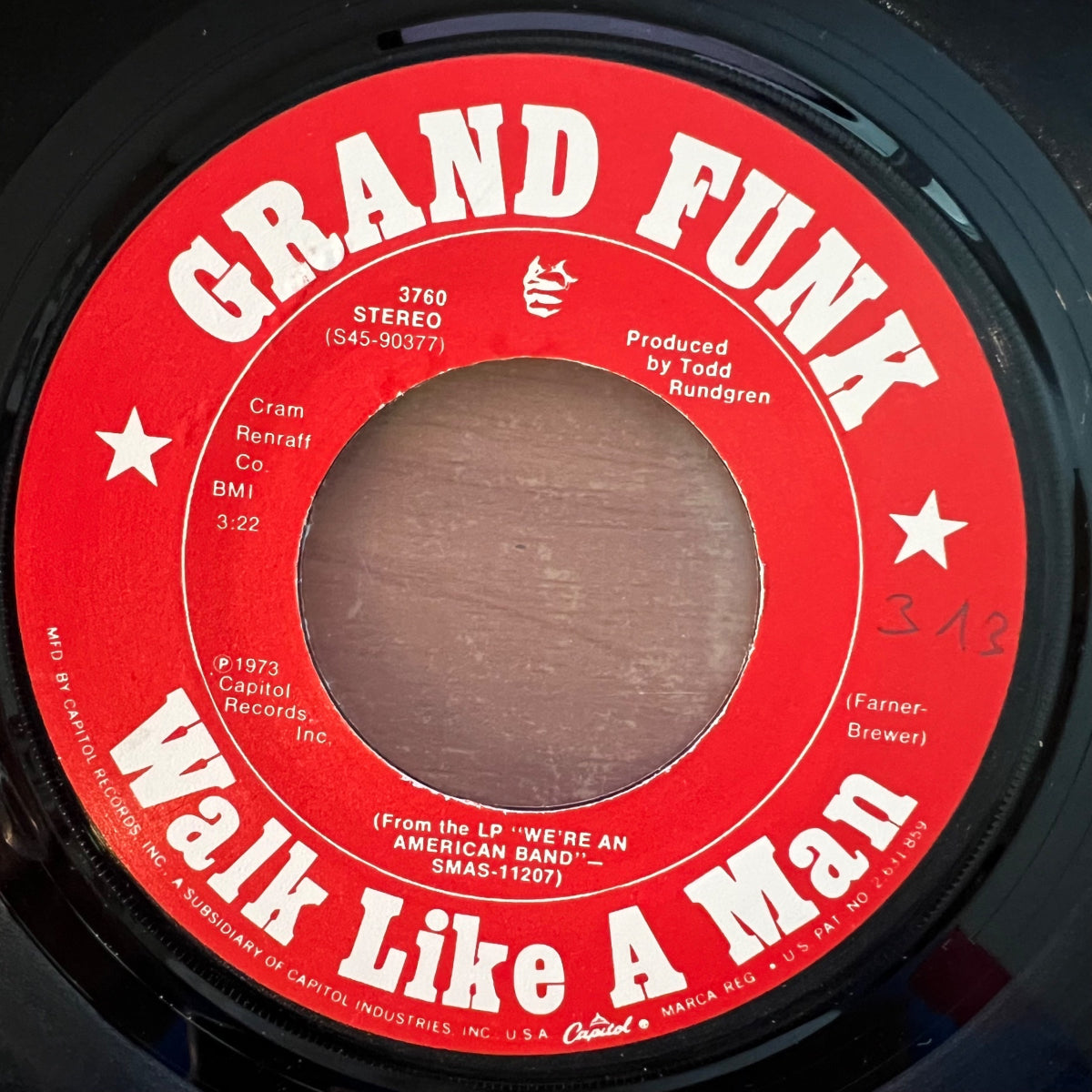 Grand Funk - Walk Like A Man / 1. US-Press. 1973 - (M-/VG++)