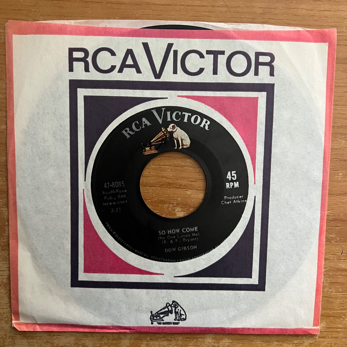 Don Gibson - So How Come / 1. US-Press. 1962 - (VG+/VG++)