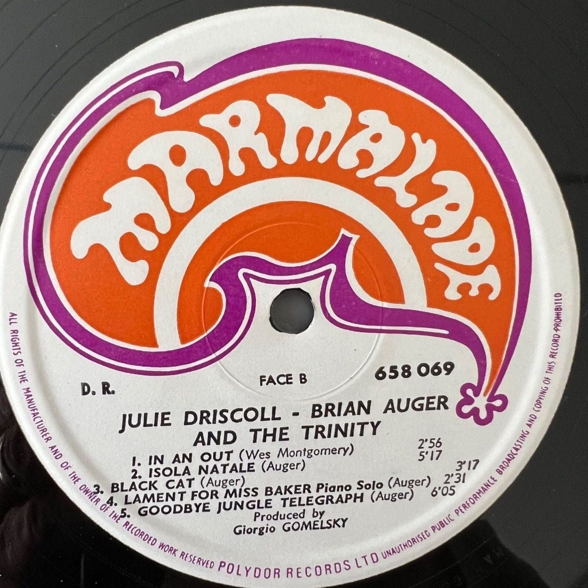 Julie Driscoll Brian Auger et la Trinité - Idem/ 1. France-Press. 1967 - (M-/VG+)