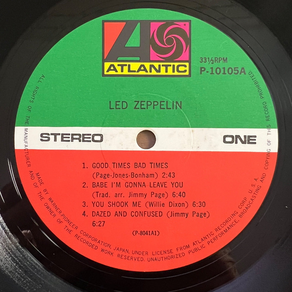Led Zeppelin - Same / Japan-Press. 1976 inkl. Poster - (M-/M-)