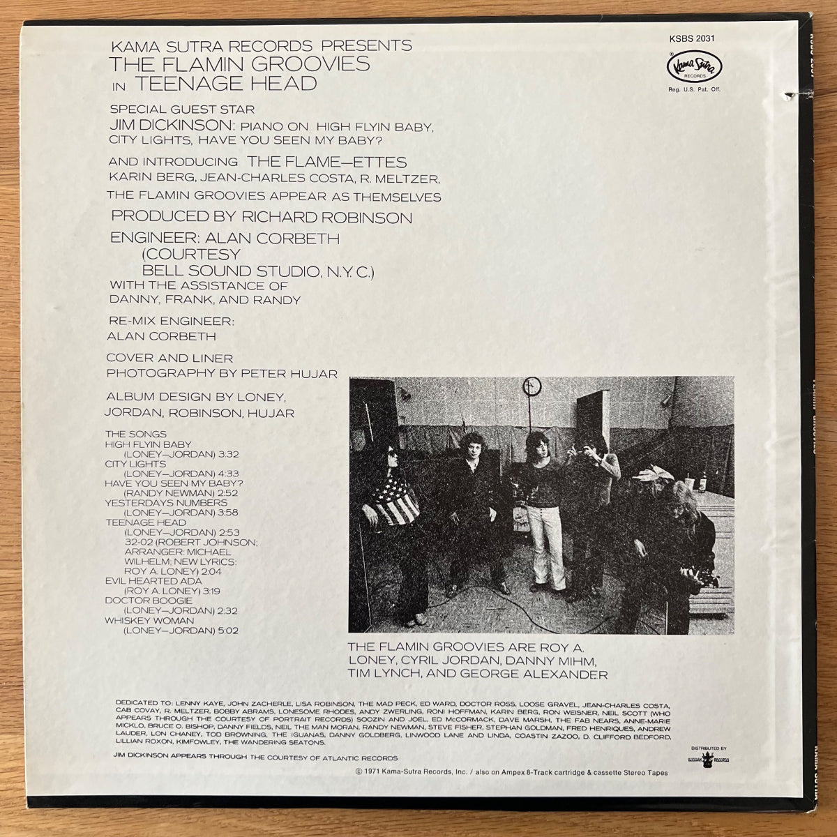 Flamin' Groovies - Teenage Head / US-Press. 1972 - (M-/VG++)