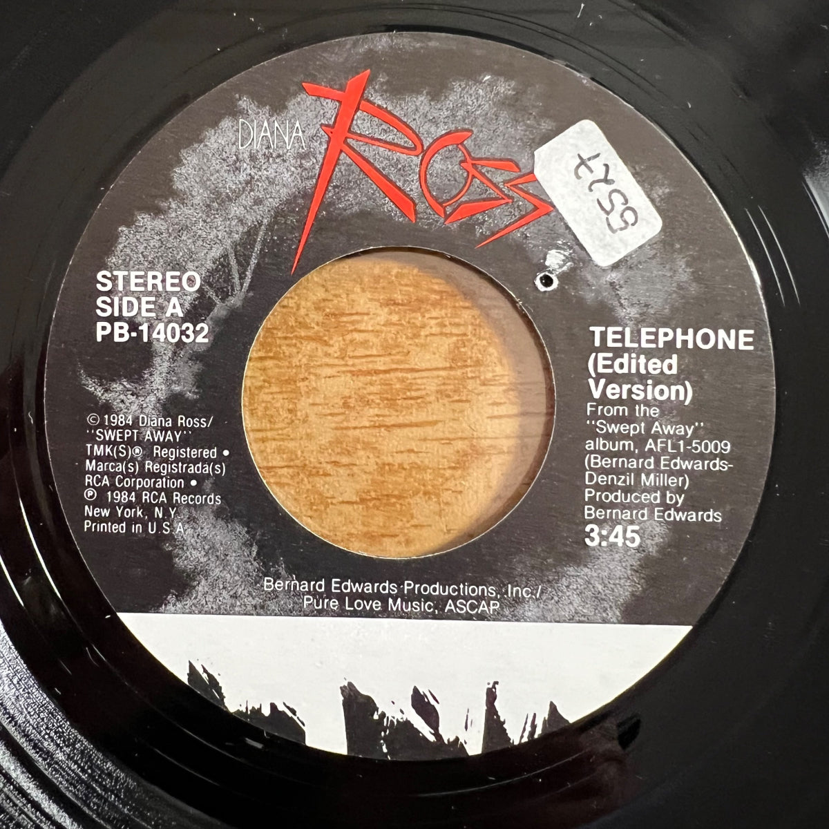 Diana Ross- Telephone / 1. US-Press. 1985 - (M-/M-)