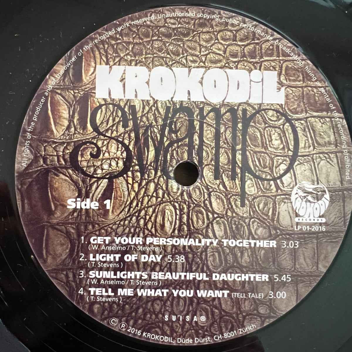 Krokodil - Swamp / Swiss-Press. 2020, Lim. Ed. signed - (Mint)