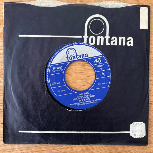 Dave Dee, Dozy, Beaky, Mick & Tich - Don Juan / 1. UK-Press. 1969 - Mono - (VG++/VG+)
