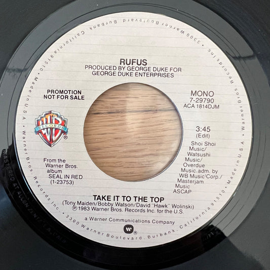 Rufus - Take It To The Top / US-Promo 1983 - (M-/Neutral)