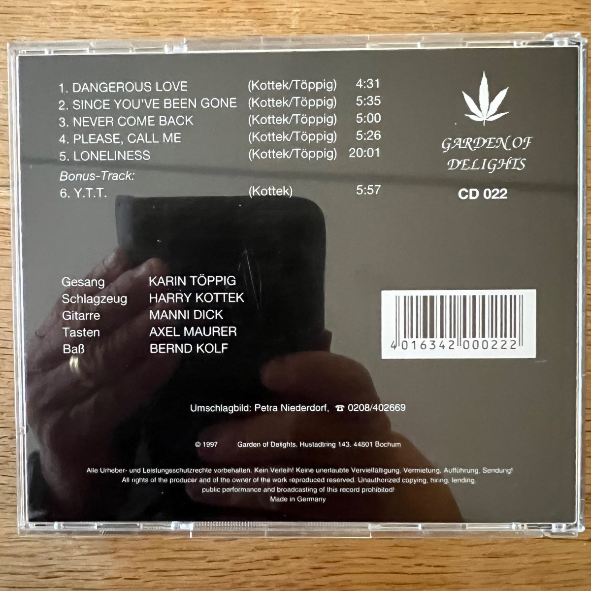 Arktis - On The Rocks / CD - 1. D-Press. 1997 - (M-/M-)