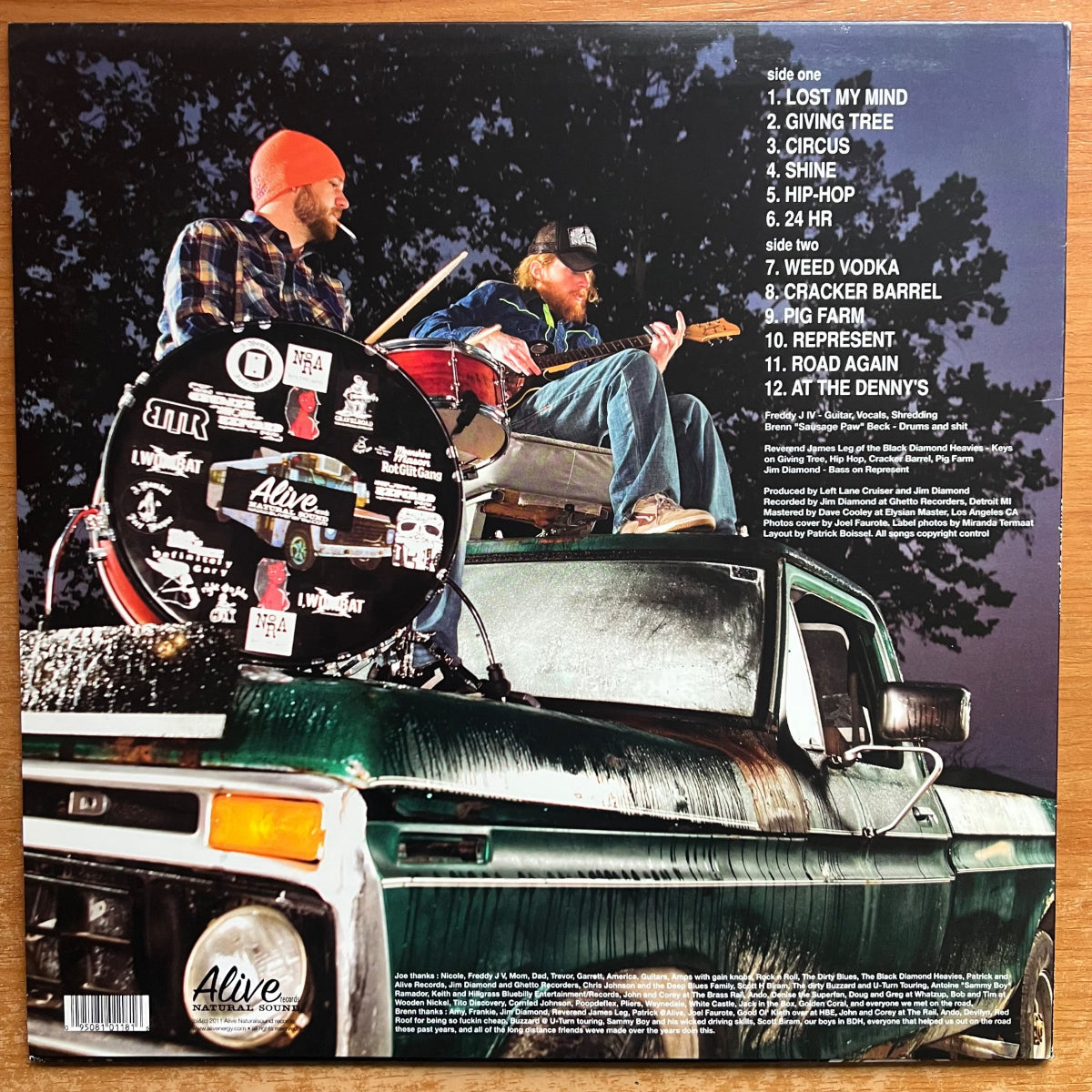 Left Lane Cruiser - Junkyard Speed Ball / 1. US-Press. 2011  - (M-/M-)