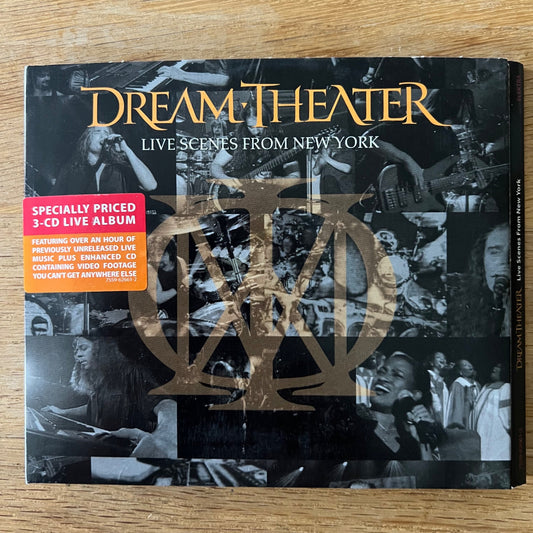 Dream Theater - Live Scenes From New York / 3 CD - 1. EU-Press. 2001 - (M-/M-)