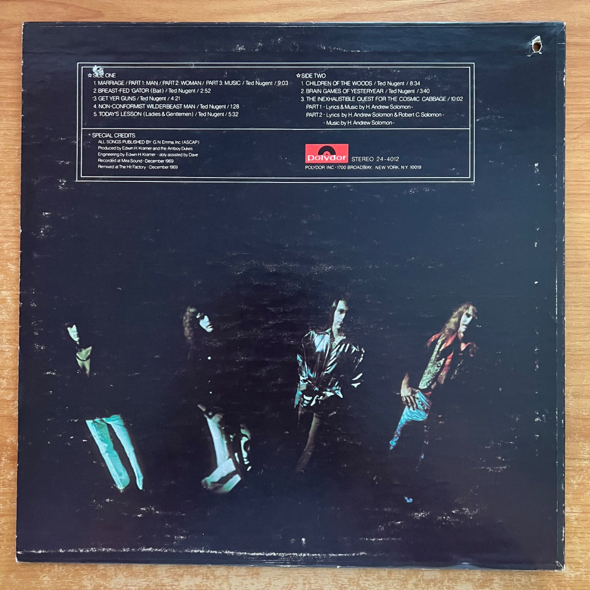 Amboy Dukes - Marriage On The Rocks / 1. US-Press. 1970 - (M-/VG)