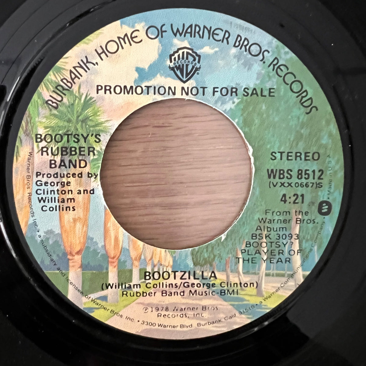 Bootsy's Rubber Band - Bootzilla / US-Promo 1978 - (M-/Neutral)