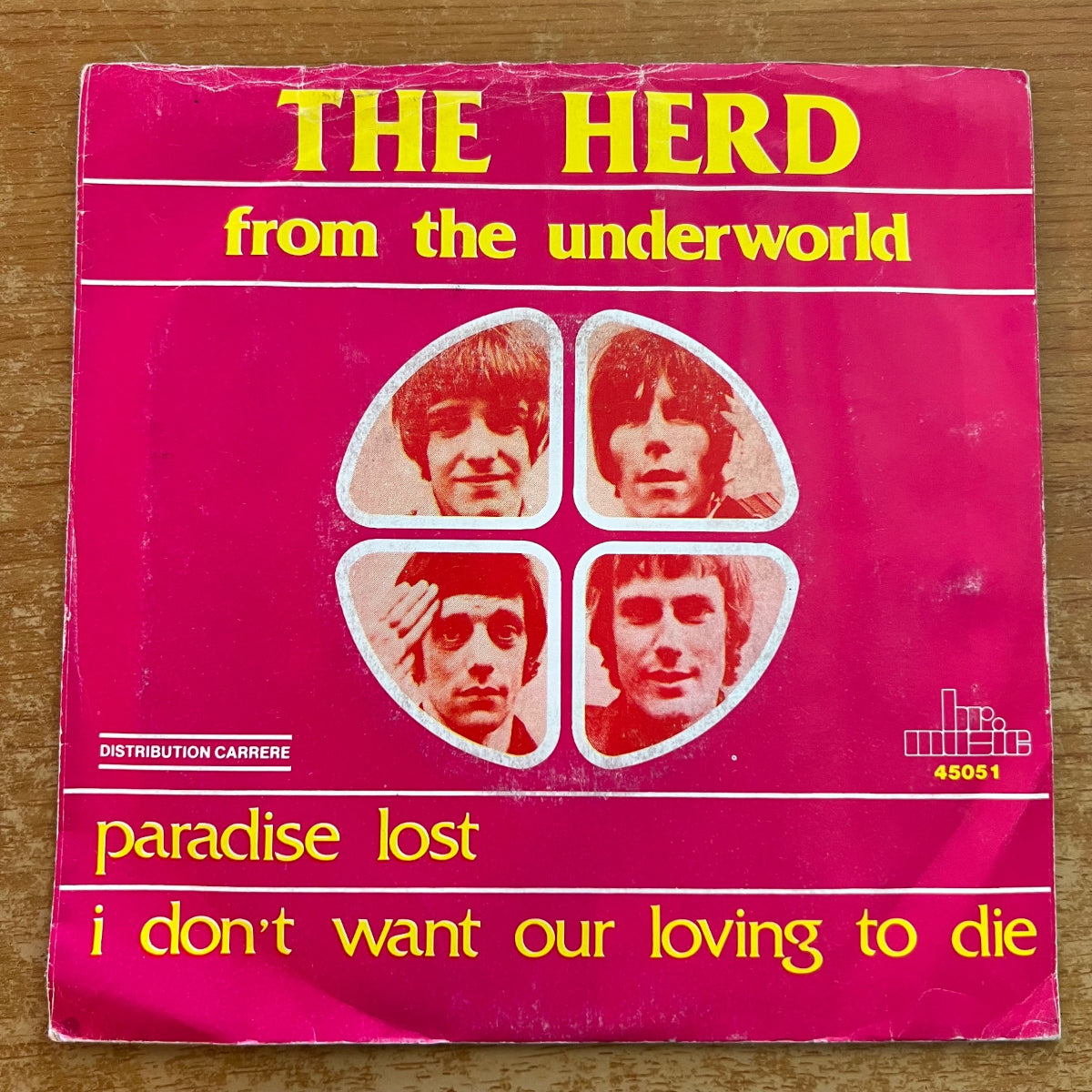 Herd - From The Underworld / Belgian-Press. 1983 - 3 Tracks - (VG+/VG)