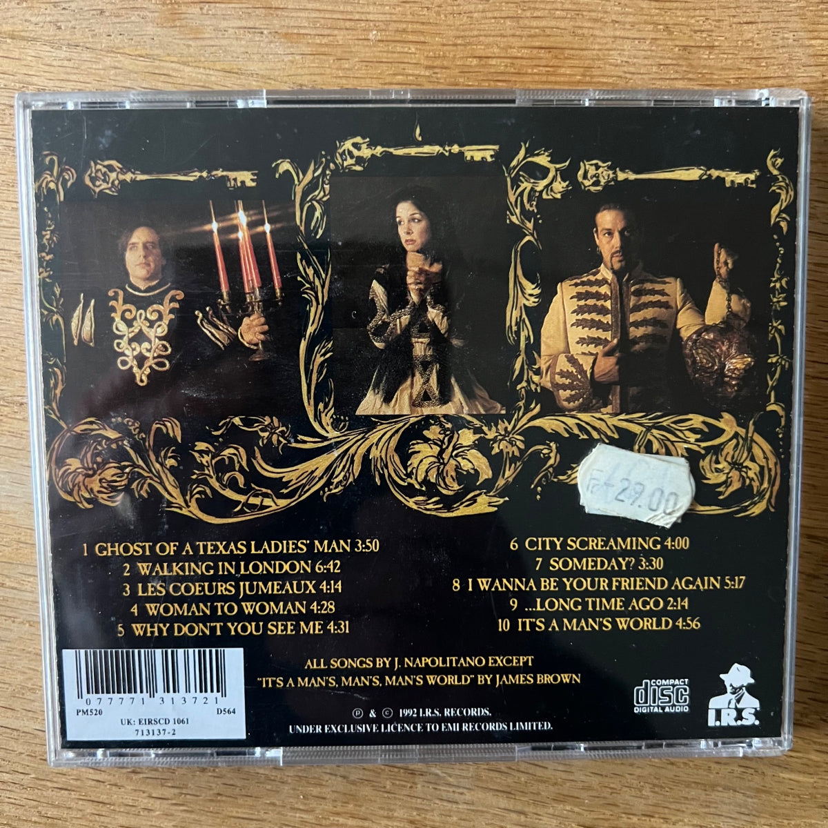 Concrete Blonde - Walking In London / CD - 1. EU-Press. 1992 - (M-/M-)
