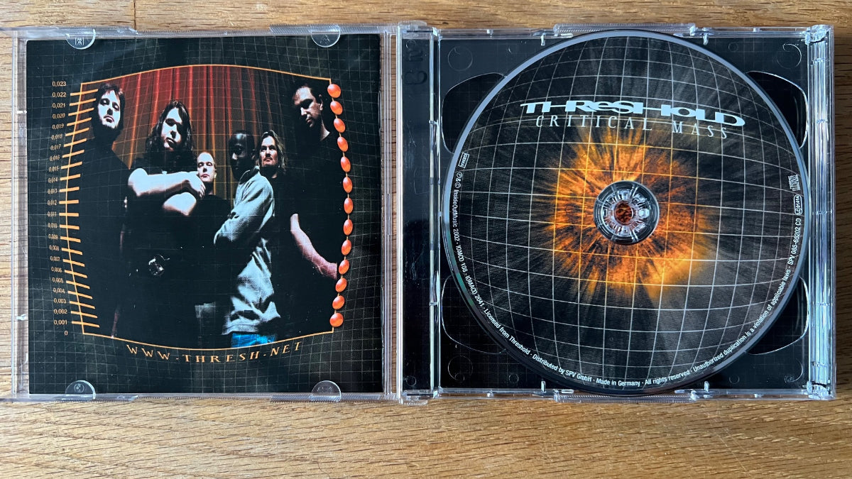 Threshold - Critical Mass / 2 CD - 1. D-Press. 2002 - (M-/M-)