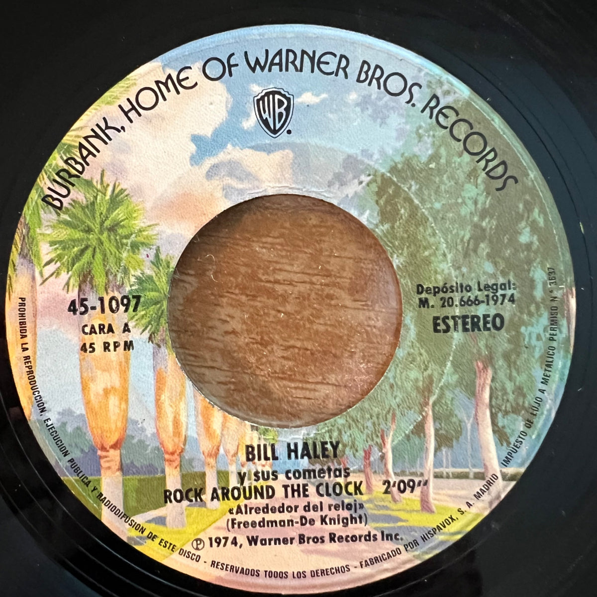Bill Haley Y Sus Cometas -vRock Around The Clock / Spain 1974