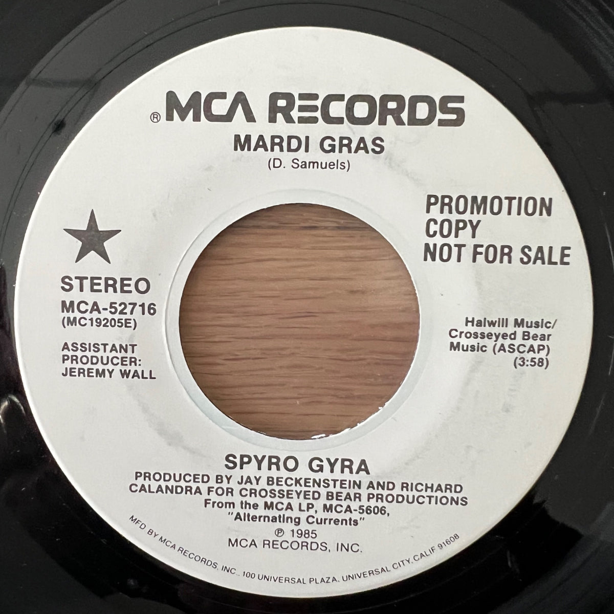 Spyro Gyra - Mardi Gras / US-Promo 1985 - (M-/Neutral)