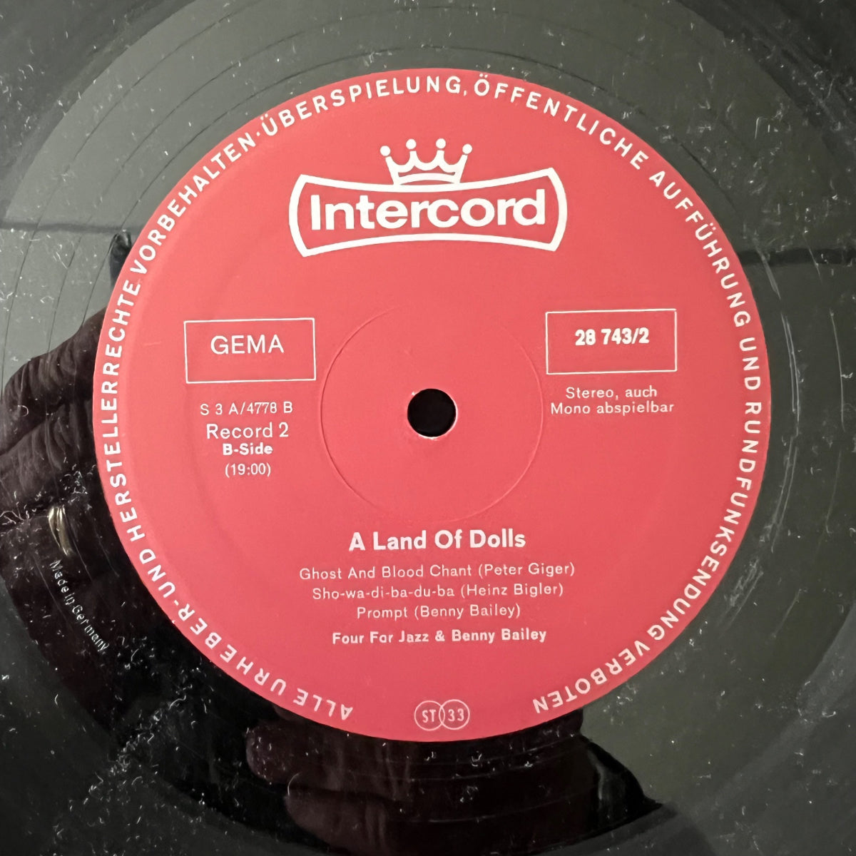 Four For Jazz & Benny Bailey - A Land Of Dolls / 1. D-Press. 1970 - (M-/VG)