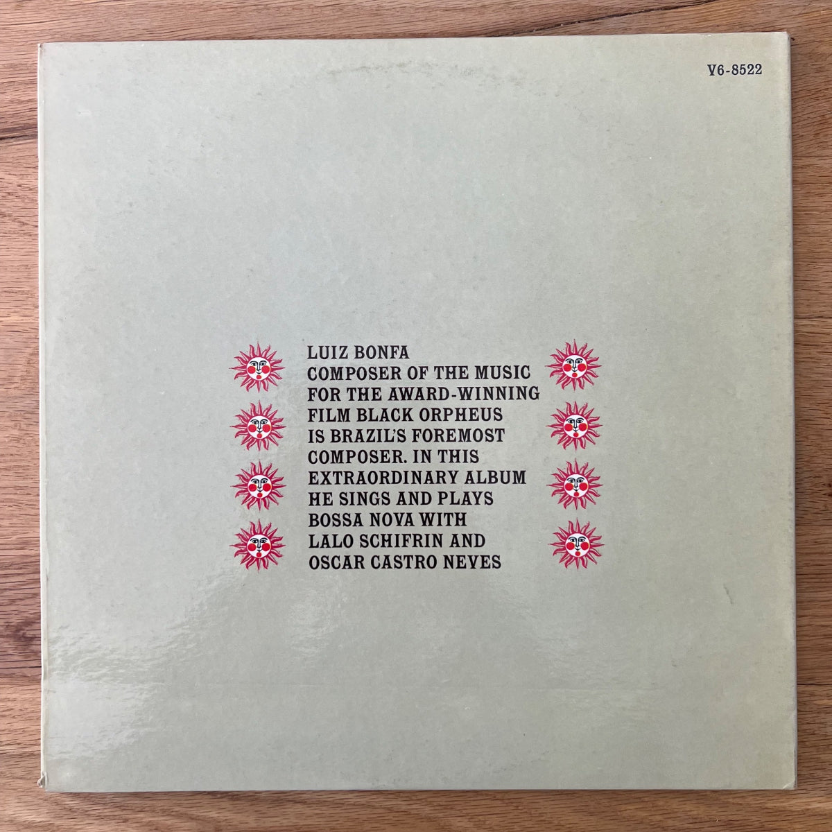 Luiz Bonfa - Plays And Sings Bossa Nova / 1. US-Press. 1963 - (M-/VG++)