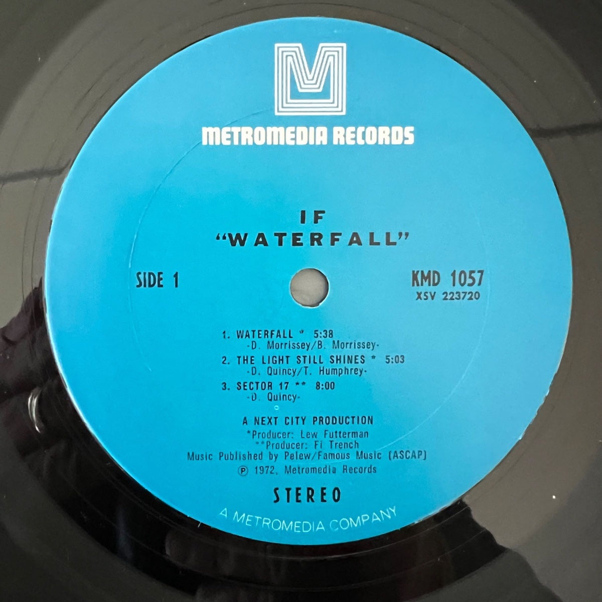 If - Waterfall / 1st US Press. 1972 - (M-/VG+)