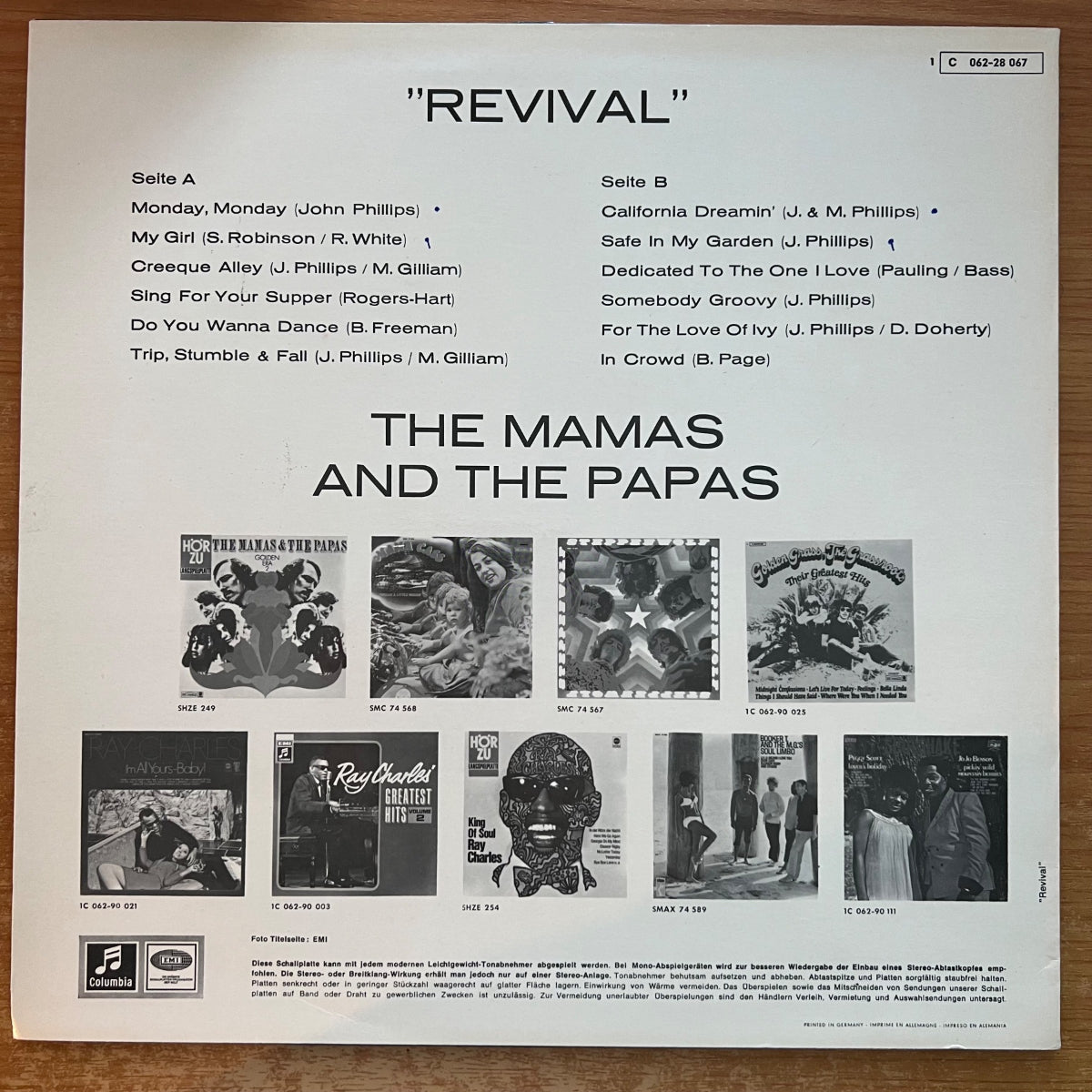 Mamas & Papas - Revival / 1. D-Press. 1969 - (M-/M-)