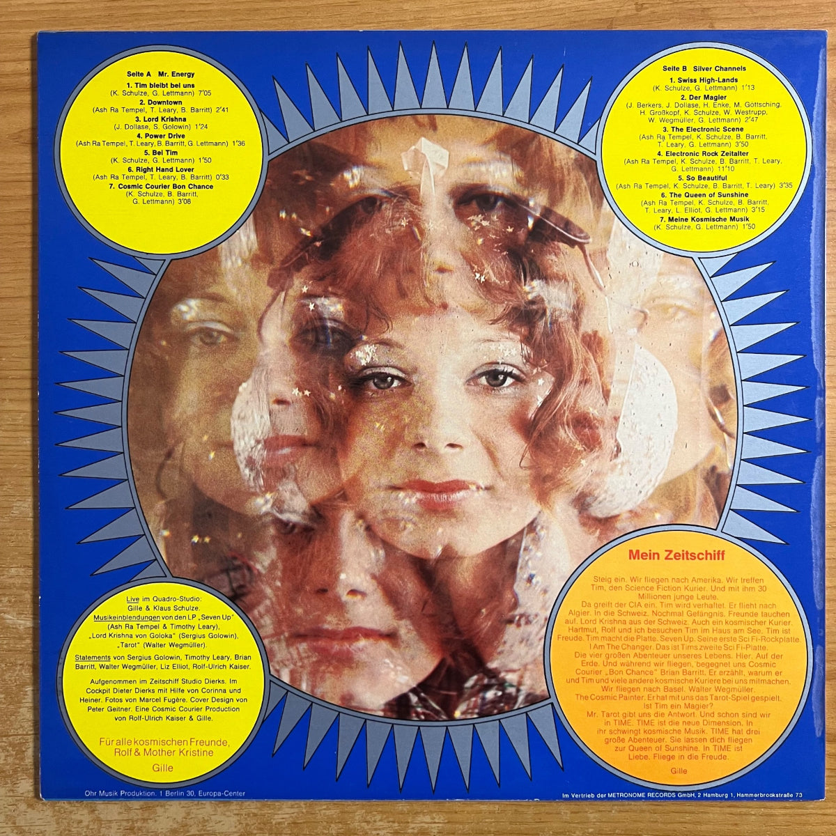 Sternenmädchen - Gilles Zeitschiff/ 1.D-Press. 1974 & Poster - (M-/M-)