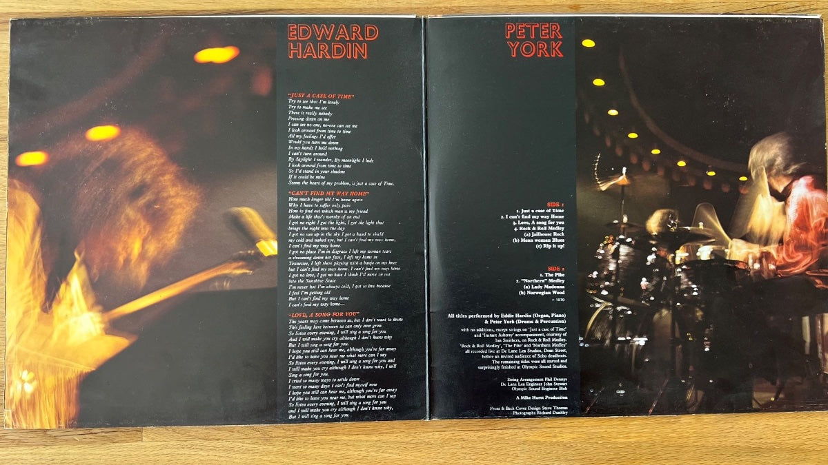 Hardin & York - The World's Smallest Big Band / 1. UK-Press. 1970 - (VG++/VG+)