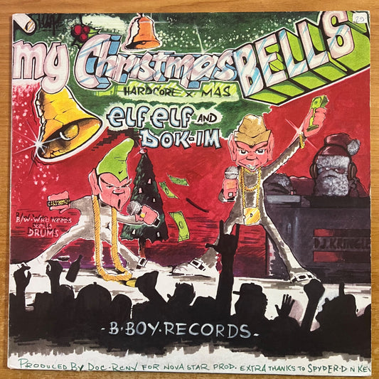 Various - B. Boys Christmas / 1. US Press. 1987 - Hip Hop - (M-/VG++)