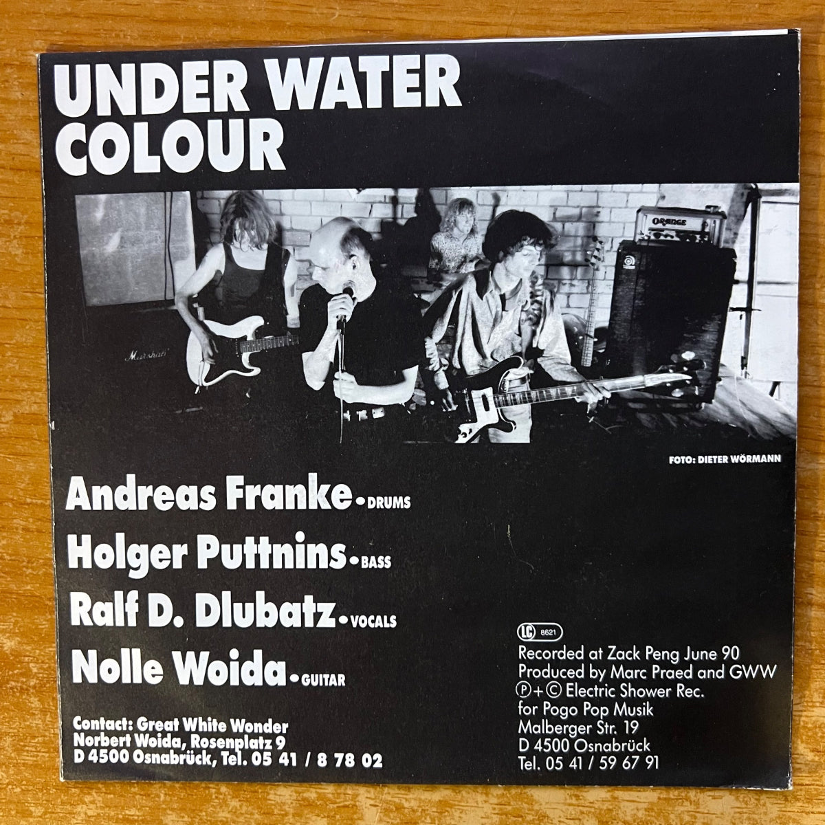 Great White Wonder - Under Water / 1. D-Press. 1990 - (M-/M-)