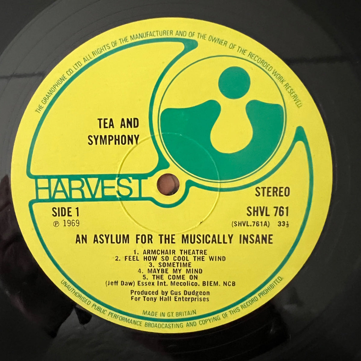 Tea & Symphony - An Asylum For The Musically Insane / 1. UK-Press. 1969 - (M-/VG++)