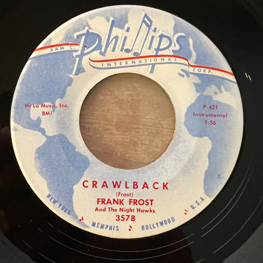 Frank Frost - Crawlback / 1. US-Press. 1962 - (M-/Neutral)