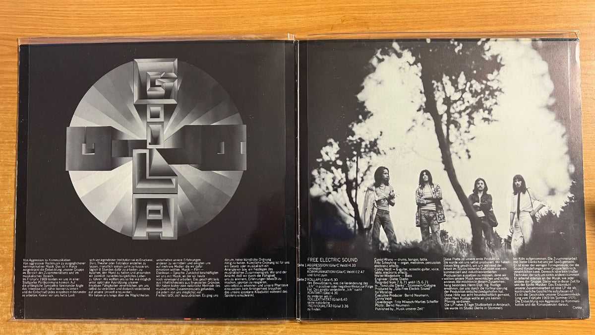 Gila - Same / 1. D-Press. 1971 - Incl. Hype Sticker & Poster - (M-/M-)