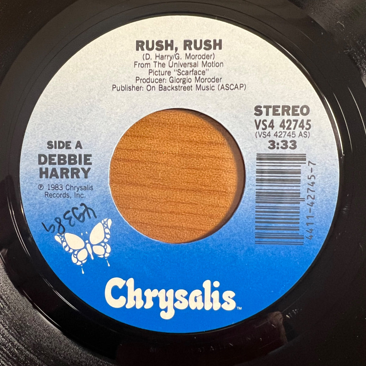 Debbie Harry - Rush, Rush / 1. US-Press. 1983 - (M-/M-)