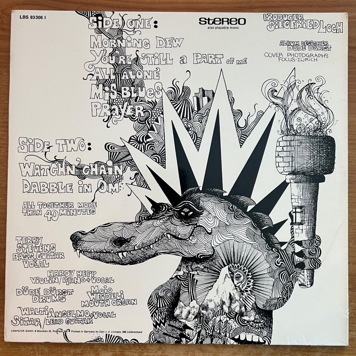 Krokodil - Same / 1. D-Press. 1969 - (M-/M-)