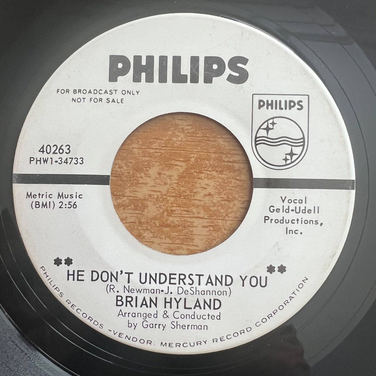 Brian Hyland - He Don't Understand You / US-Promo 1964 - (VG+/Neutral)