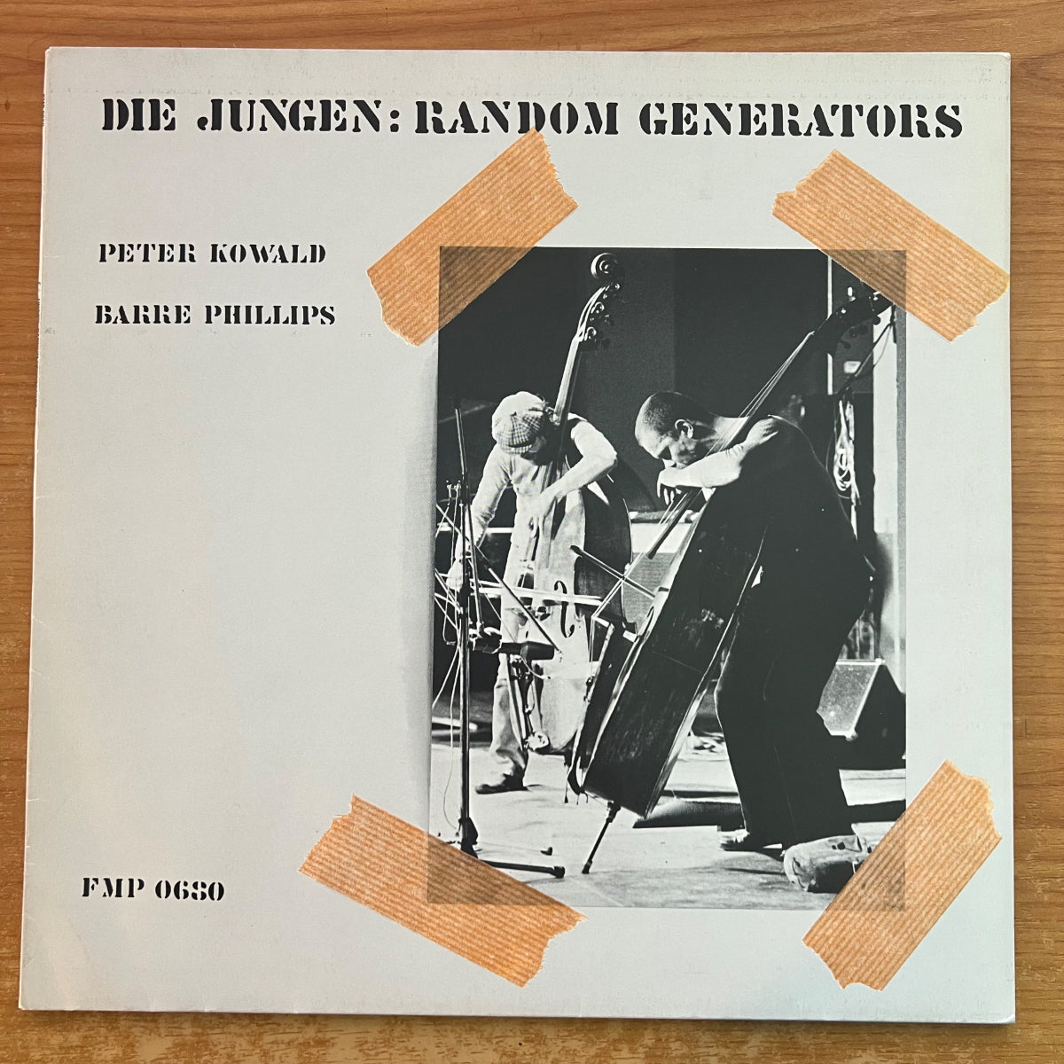 Peter Kowald, Barre Phillips - Die Jungen : Random Generators / 1. D-Press. 1979 - (M-/VG++)