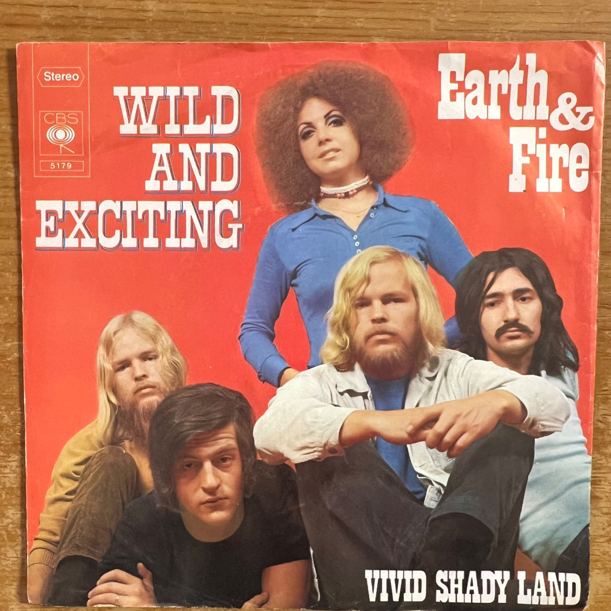 Earth & Fire - Wild And Exciting / 1. D-Press. 1970 - (VG++/VG++)