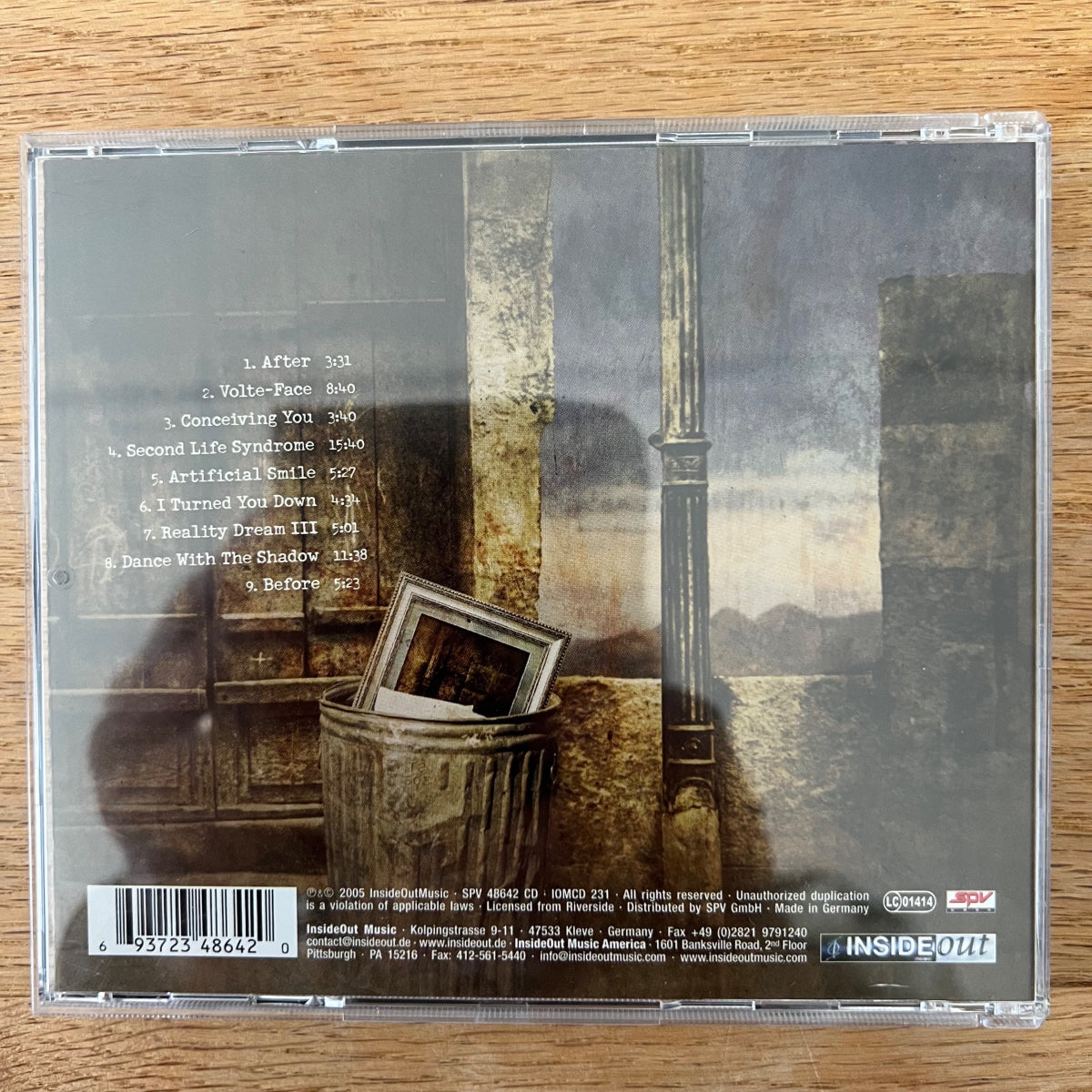 Riverside - Second Life Syndrome / CD - 1. D-Press. 2005 - (M-/M-)