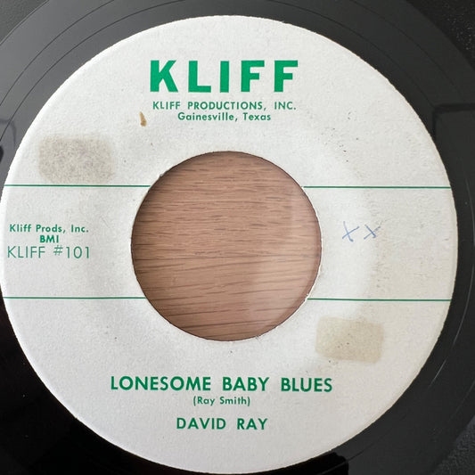 David Ray - Lonesome Baby Blues / US-Press. RE von 1958 - (VG++/Neutral)