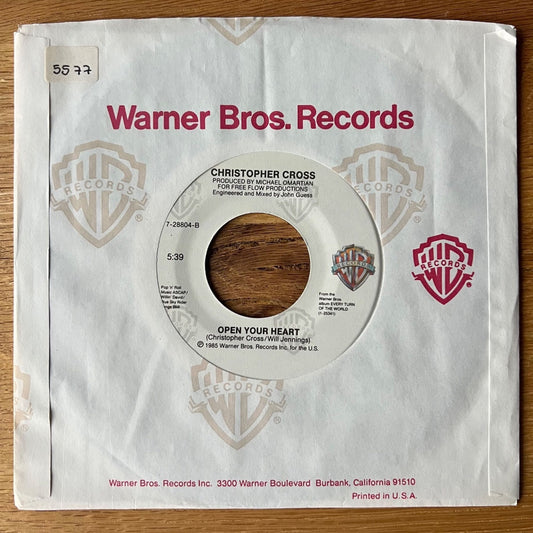 Christopher Cross - Every Turn Of The World / 1. US-Press. 1985 - (M-/VG++)