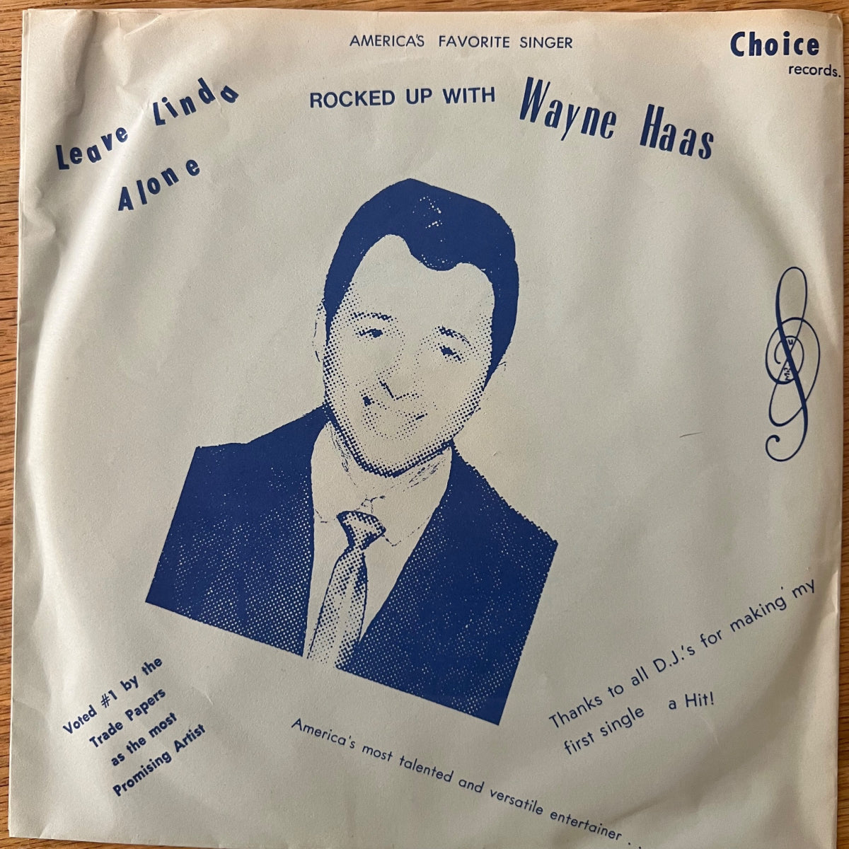 Wayne Haas - Betty Ann / US-Press. RE von 1957 - (VG++/VG+)