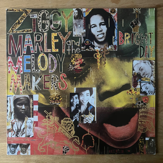 Ziggy Marley & Melody Makers - One Bright Day / 1. D-Press. 1989 - (VG++/M-)