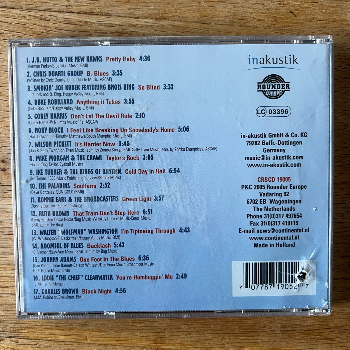 Various - Fresh Blues Vol. 5 / CD - 1. D-Press. 2005 - (M-/M-)