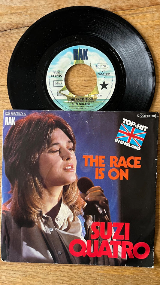 Suzi Quatro - The Race Is On / 1. D-Press. 1978 - (VG++/VG+)