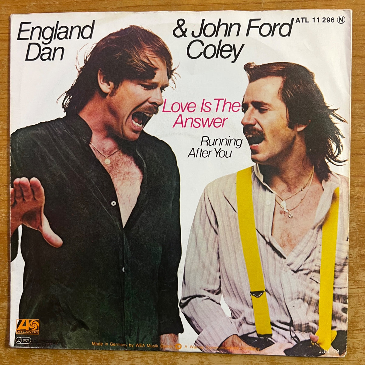 England Dan & John Ford Coley - Love Is The Answer / 1. D-Press. 1979 - (M-/VG++)