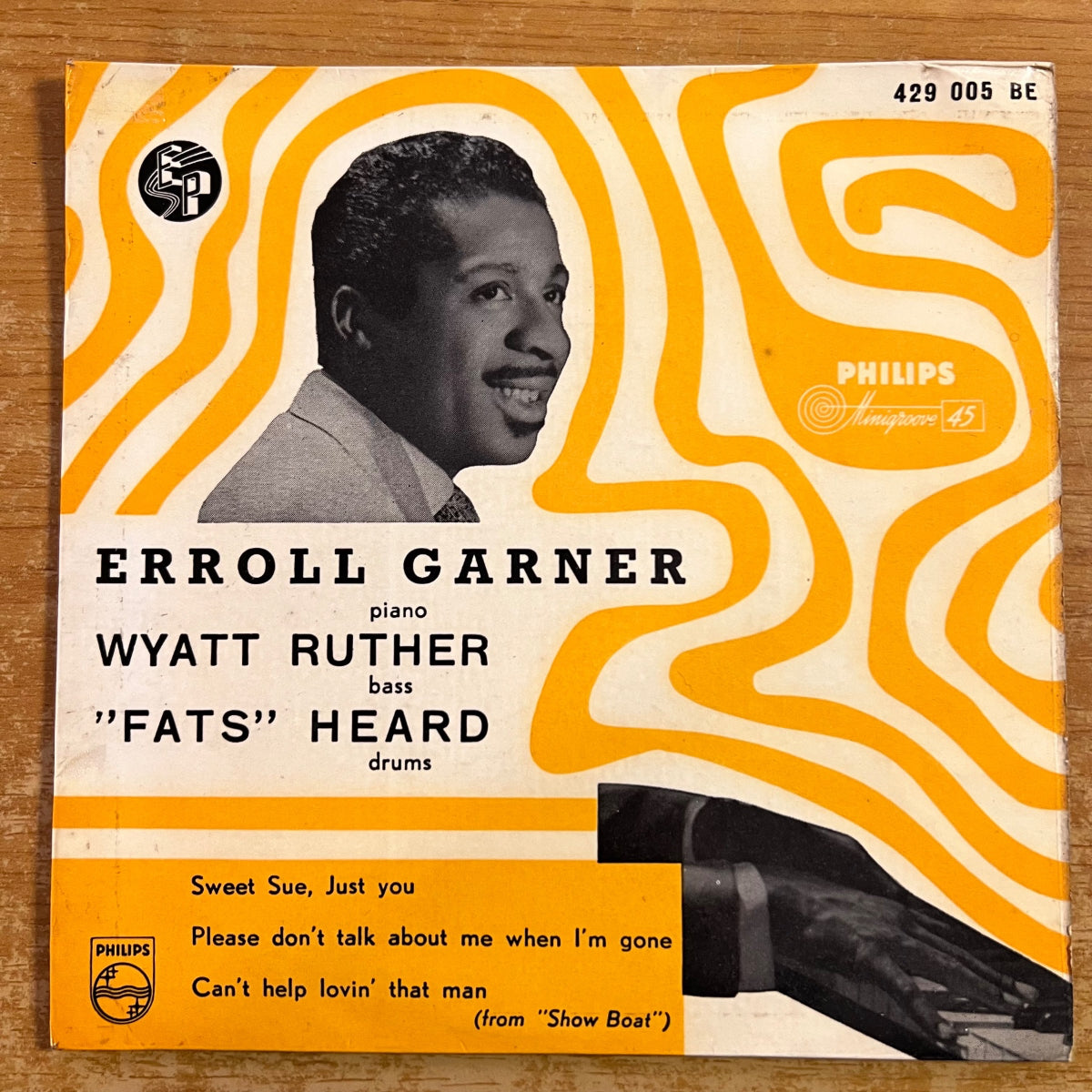 Erroll Garner - Sweet Sue Just You / 7" EP - 1. NL-Press. 1955 - (VG/VG+)